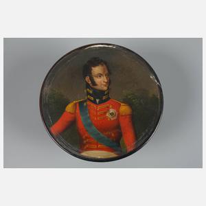 Deckeldose Lackmalerei