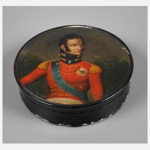 Deckeldose Lackmalerei