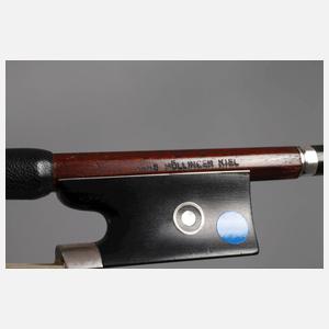 Meistervioline Albin Höllinger im Etui