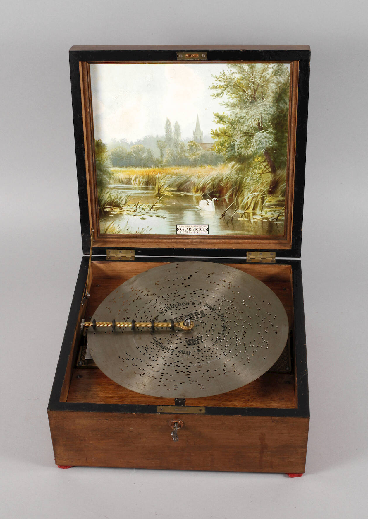 Plattenspieldose Kalliope