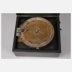 Kleine Plattenspieldose Symphonion Simplex