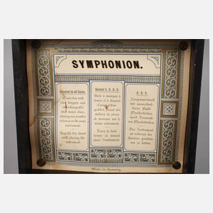 Kleine Plattenspieldose Symphonion Simplex