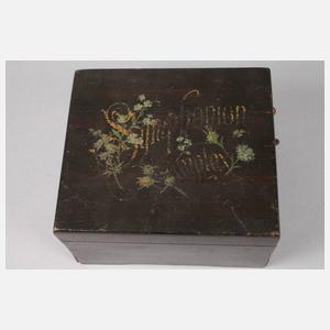 Kleine Plattenspieldose Symphonion Simplex