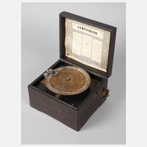 Kleine Plattenspieldose Symphonion Simplex