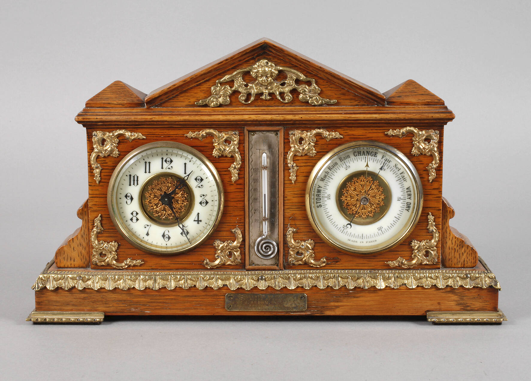 Wetterstation mit Uhr