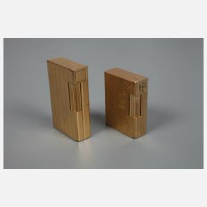 Zwei Feuerzeuge Dupont