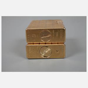 Zwei Feuerzeuge Dupont