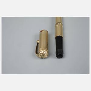 Füllfederhalter Gold