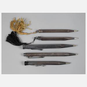 Konvolut Schreibgeräte