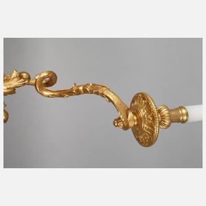 Paar französische Wandleuchter