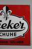 Blechschild Rieker Schuhe