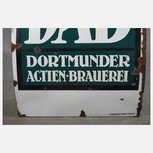 Großes Emailschild DAB