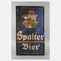 Emailschild Spalter Bier111