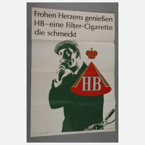 Werbeplakat HB