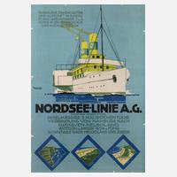 Werbeplakat Nordsee-Linie111