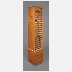 Gütermanns-Nähgarn-Vitrine