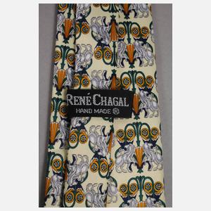 Neun Designerkrawatten