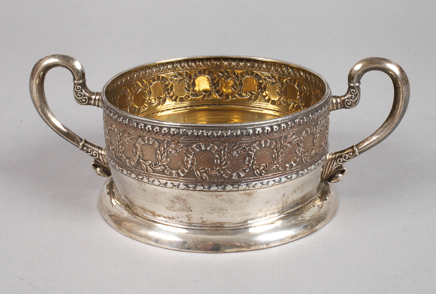 Russland Silberschale