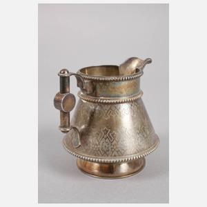 Silbersahnekännchen