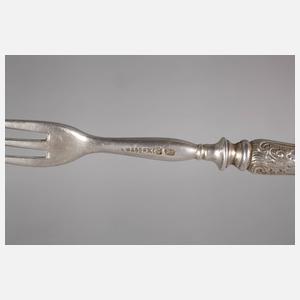 Drei Besteckteile Carl Fabergé