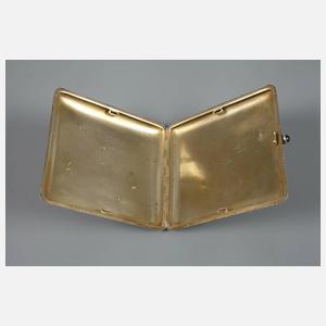 Russland Zigarettenetui Silber