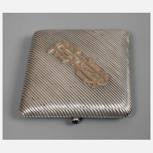 Russland Zigarettenetui Silber