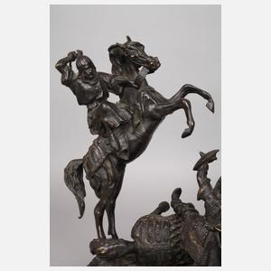 Evgeni Alexandrovich Lanceray, kämpfende Osmanen