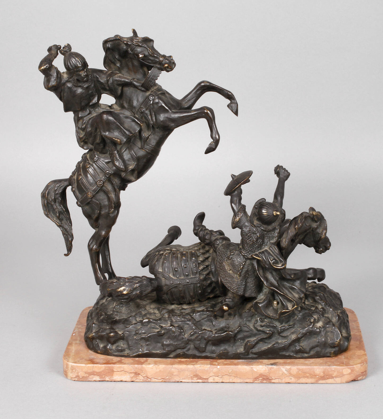 Evgeni Alexandrovich Lanceray, kämpfende Osmanen