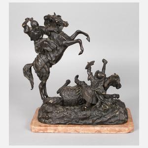 Evgeni Alexandrovich Lanceray, kämpfende Osmanen