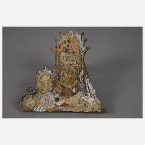 Figürliches Bronzerelief