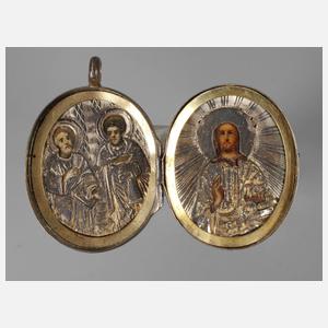 Reiseikone als Medaillon