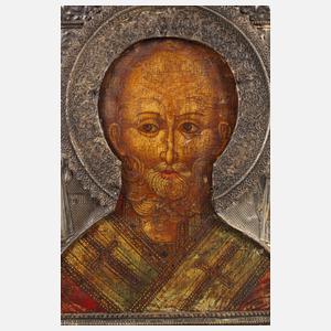 Ikone Heiliger Nikolaus