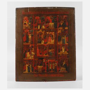 Große Festtagsikone