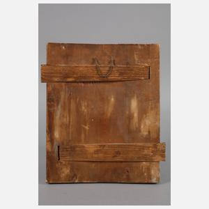 Ikone mit fünf Heiligenfiguren