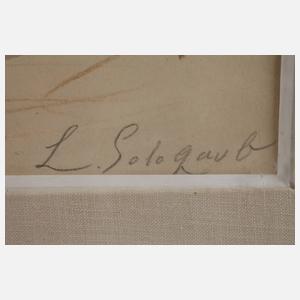 Leonid Romanovitch Sologub, Winter am See