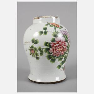 Deckelvase China