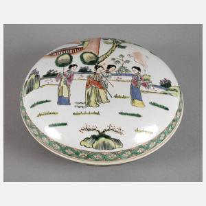 Deckeldose Famille rose