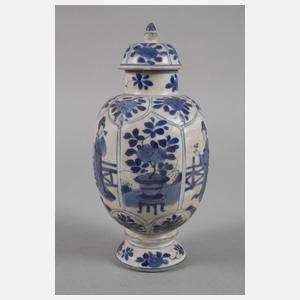 Deckelvase Kangxi-Zeit