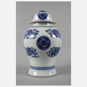 Deckelvase China