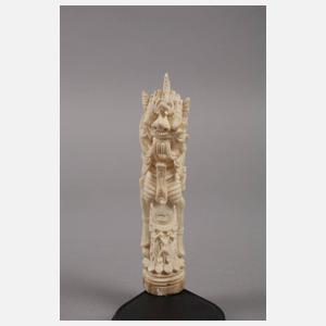 Stockgriff Elfenbein