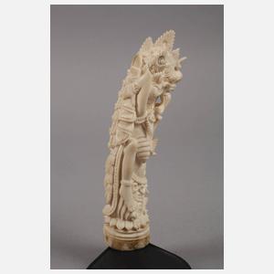 Stockgriff Elfenbein