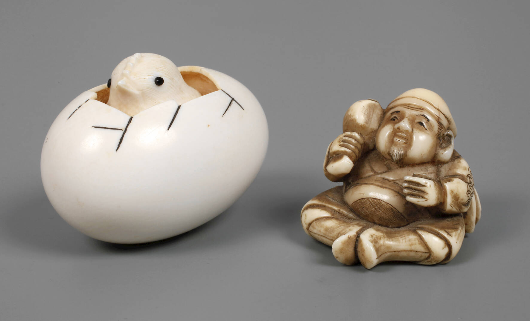 Zwei Netsuken