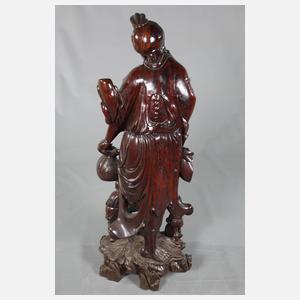 Große figürliche Schnitzerei