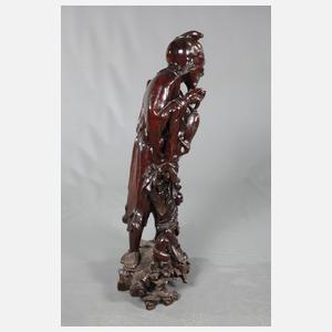 Große figürliche Schnitzerei