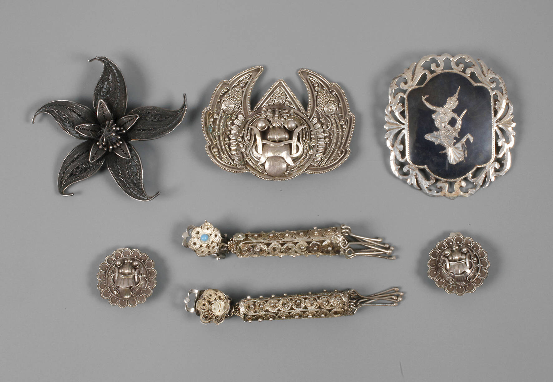 Konvolut Silberschmuck