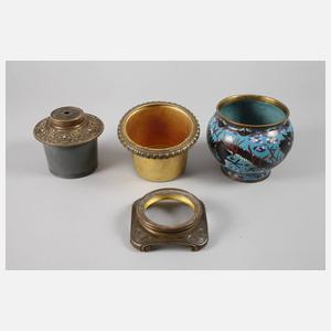 Lampenfuß Cloisonné