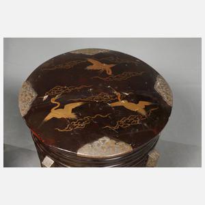 Paar Hocker mit Aufbewahrung