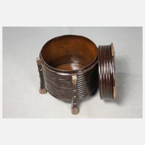 Paar Hocker mit Aufbewahrung