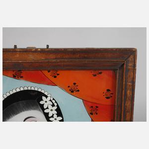 Hinterglasbild China