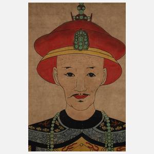 Zwei Rollbilder China